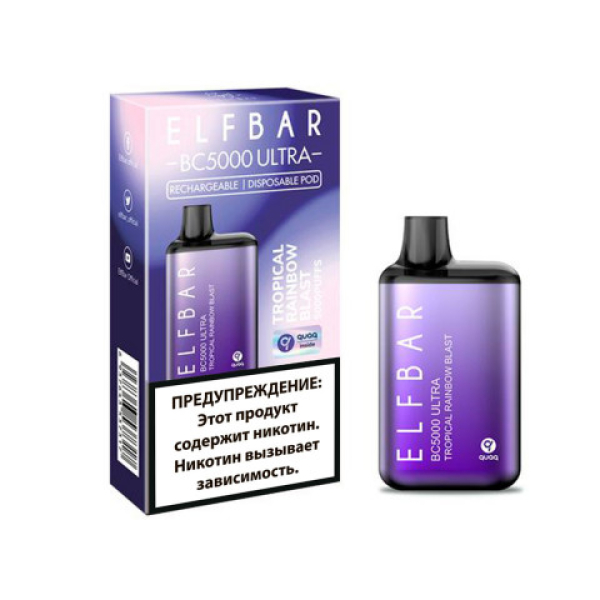 Elfbar BC5000 (Тропические фруктовые конфеты), 5000 тяг в Ханты-Мансийске
