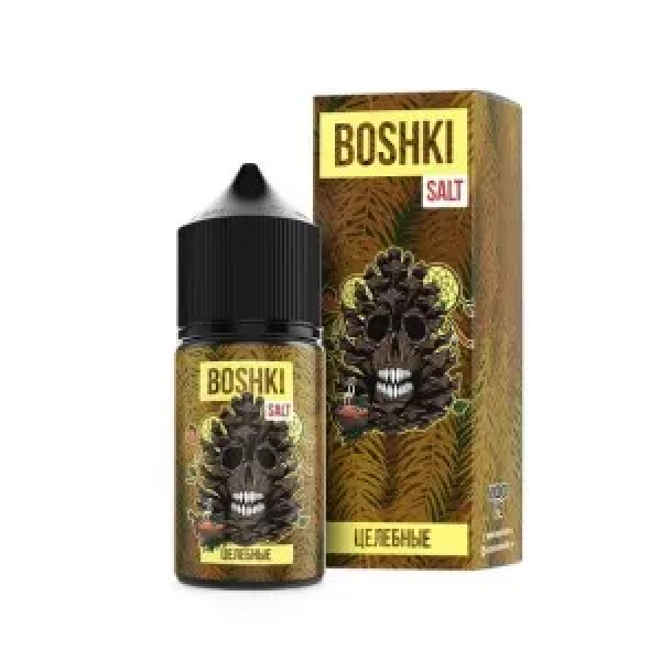 Жидкость BOSHKI Salt Целебные (Мёд трава чай хвоя) (30 мл, 20 мг/мл) в Ханты-Мансийске