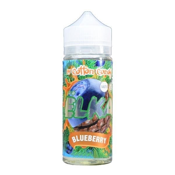 Жидкость Cotton Candy ЁLKA BLUEBERRY (Хвоя С Мятой И Черникой) (120 мл, 0 мг/мл) в Ханты-Мансийске