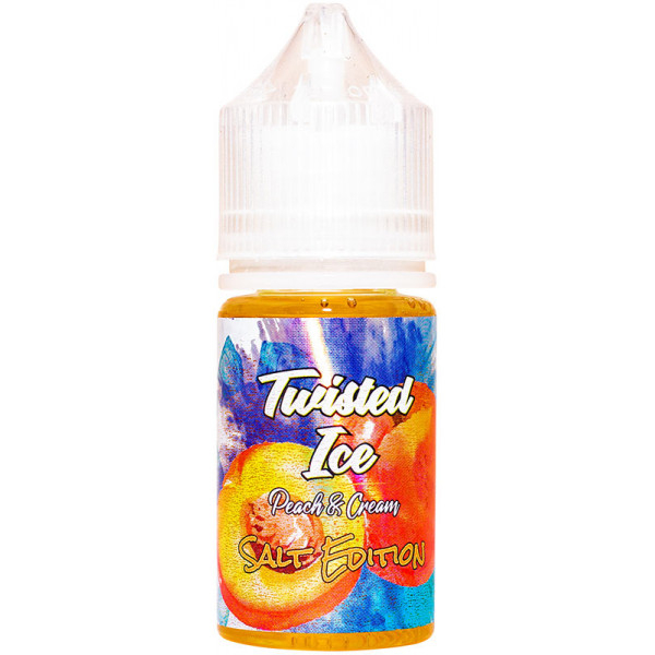 Жидкость Twisted Ice Salt Peach&Cream (Персиково Сливочный Щербет) (30 мл, 20 мг/мл) в Ханты-Мансийске