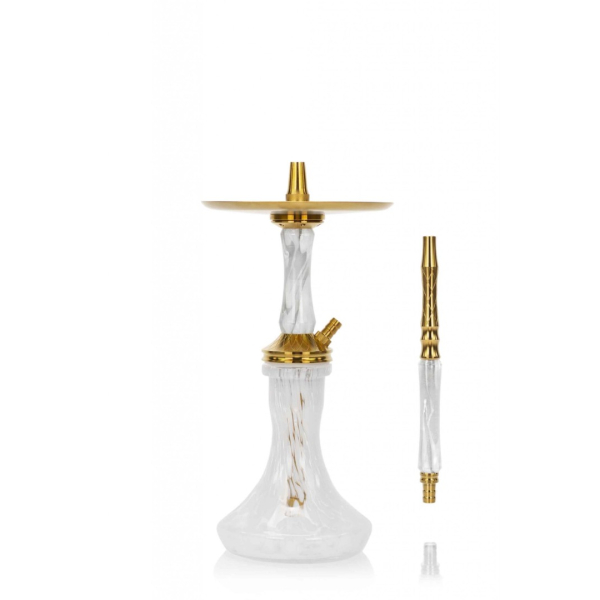 Кальян Ocean Hookah Kaif Small 2 (золотой,белый, 53 см) в Ханты-Мансийске