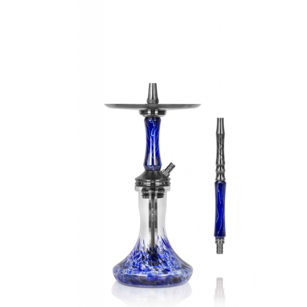Кальян Ocean Hookah Kaif Small 2 (черный,синий, 53 см) в Ханты-Мансийске