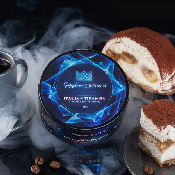 Табак Sapphire Crown Italian Tiramisu (Сливочный крем бисквит) 100 гр в Ханты-Мансийске
