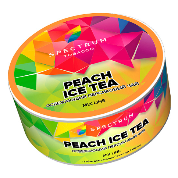 Табак Spectrum Mix Line Peach ice tea (Освежающий персиковый чай) 25 гр в Ханты-Мансийске