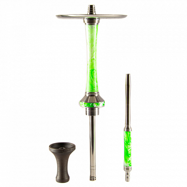 Кальян Tortuga Рейнджер PRO (Белый,Зеленый, 50 см) в Ханты-Мансийске