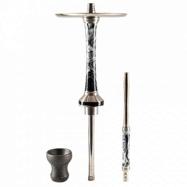 Кальян Tortuga Рейнджер PRO (Белый,Черный, 50 см) в Ханты-Мансийске