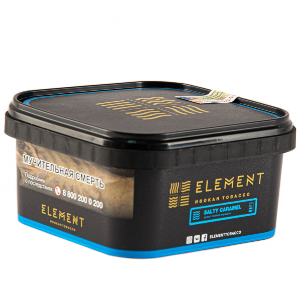 Табак Element ВОДА Salty Caramel  200 грамм в Ханты-Мансийске