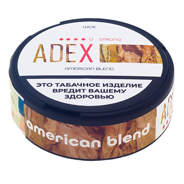 Жевательный табак Adex Strong American Blend 9 грамм в Ханты-Мансийске