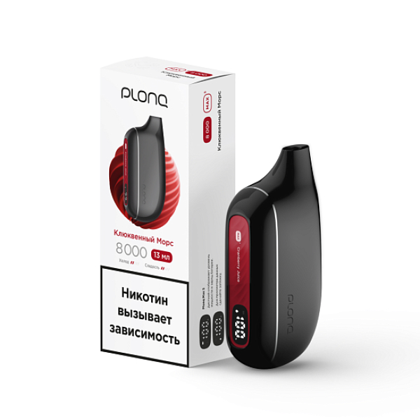 Электронка Plonq Max S 8000 Клюквенный Морс в Ханты-Мансийске