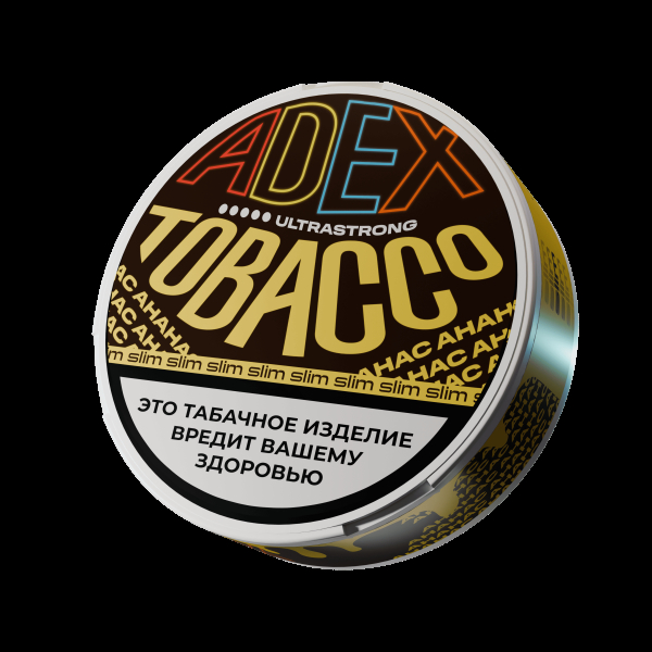 Жевательный табак ADEX Ultrastrong Slim Ананас 9 грамм в Ханты-Мансийске
