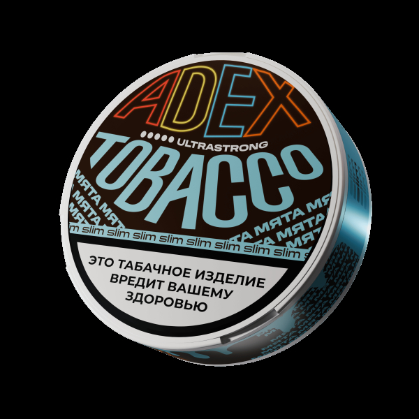 Жевательный табак ADEX Ultrastrong Slim Мята 9 грамм в Ханты-Мансийске