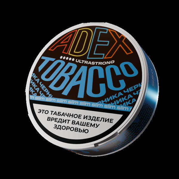 Жевательный табак ADEX Ultrastrong Slim Черника 9 грамм в Ханты-Мансийске