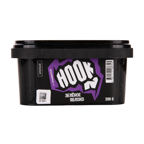 Табак Hook Зелёное Яблоко 200 грамм в Ханты-Мансийске