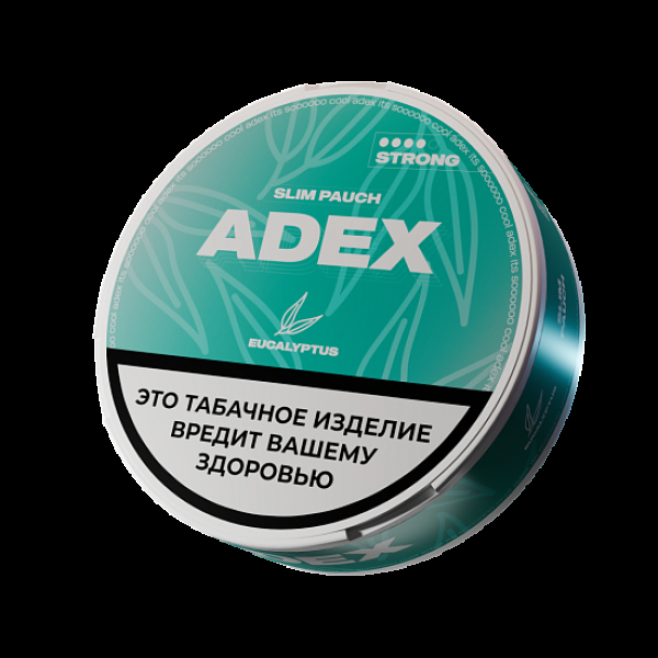 Жевательный табак Adex Strong Slim  Эвкалипт  9 грамм в Ханты-Мансийске