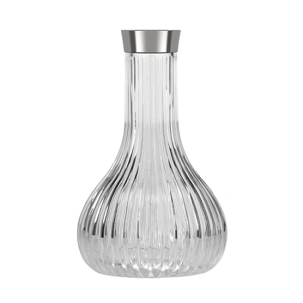 Колба Alpha Hookah Drop Twistlock На Резьбе Прозрачная  Silver в Ханты-Мансийске