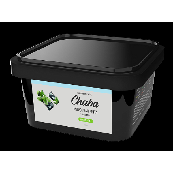 Безникотиновая смесь Chaba Frosty Mint Морозная Мята 200 грамм в Ханты-Мансийске