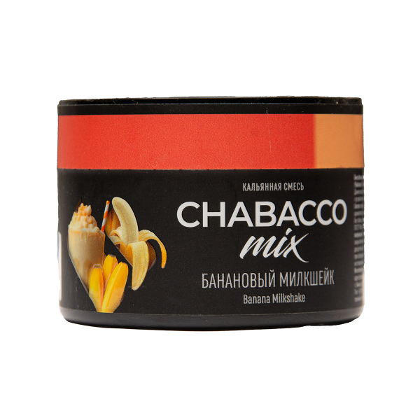 Бестабачная смесь Chabacco Medium Mix Banana Milkshake Medium 40 грамм в Ханты-Мансийске