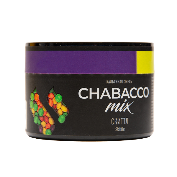 Бестабачная смесь Chabacco Mix Medium Skittles 40 грамм в Ханты-Мансийске