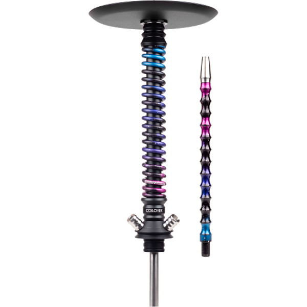 Кальян Mamay Customs Coilover Big Anod Черный Мат Dark Space в Ханты-Мансийске