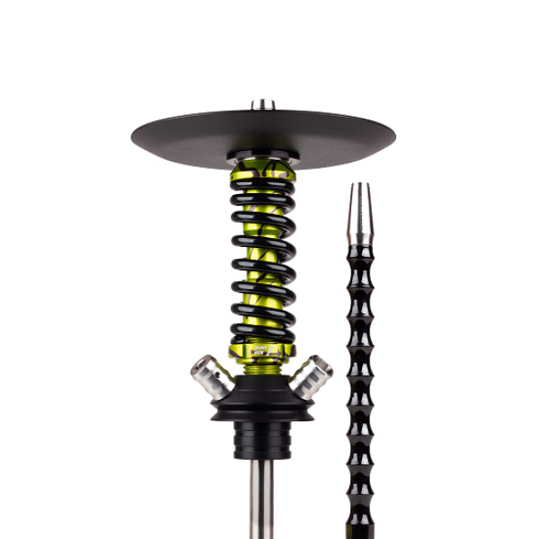 Кальян Mamay Customs Coilovers Micro Anod Oliva Splash Черный Глянец в Ханты-Мансийске
