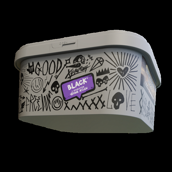 Табак Хулиган Black Черные Ягоды 200 грамм в Ханты-Мансийске