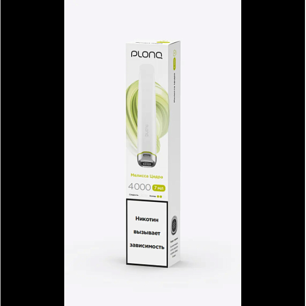 Электронка Plonq Plus Pro 4000 Мелиcса Цедра 4000 затяжек в Ханты-Мансийске