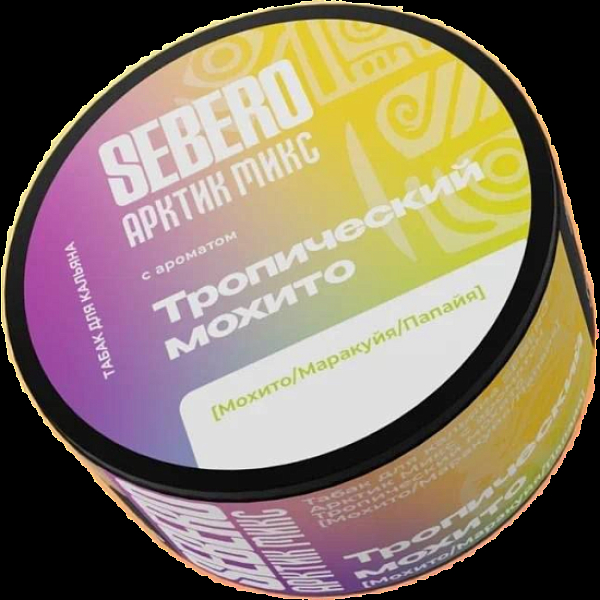 Табак Sebero Арктик Микс Тропический Мохито Мохито Маракуйя Папайя 100 грамм в Ханты-Мансийске