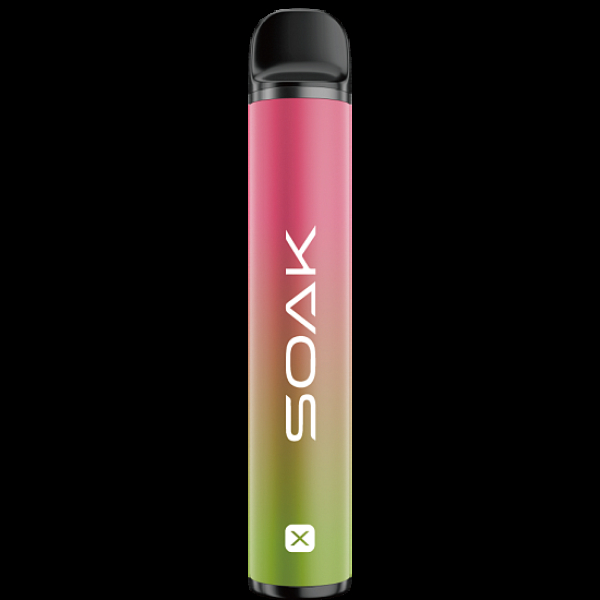 Электронка Soak X Raspberry Soda Малиновая Газировка 2200 затяжек в Ханты-Мансийске
