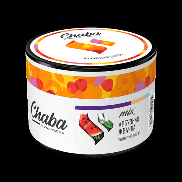 Бестабачная смесь Безникотиновая Chaba Mix Watermelon Gum Арбузная Жвачка 40 грамм в Ханты-Мансийске